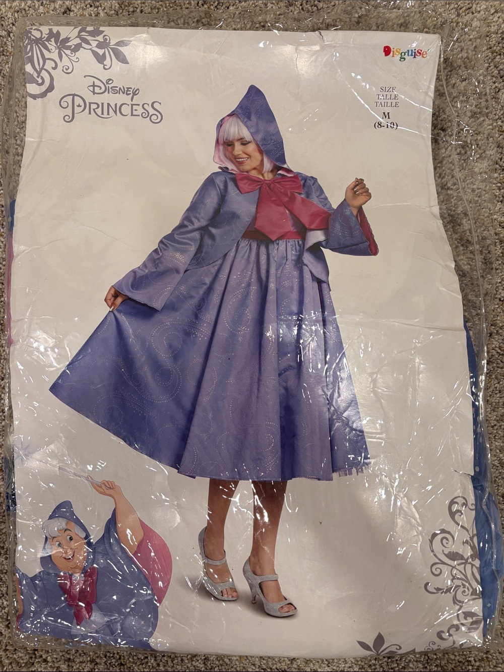 Disney Fairy Godmother Costume in Lavender and Pink